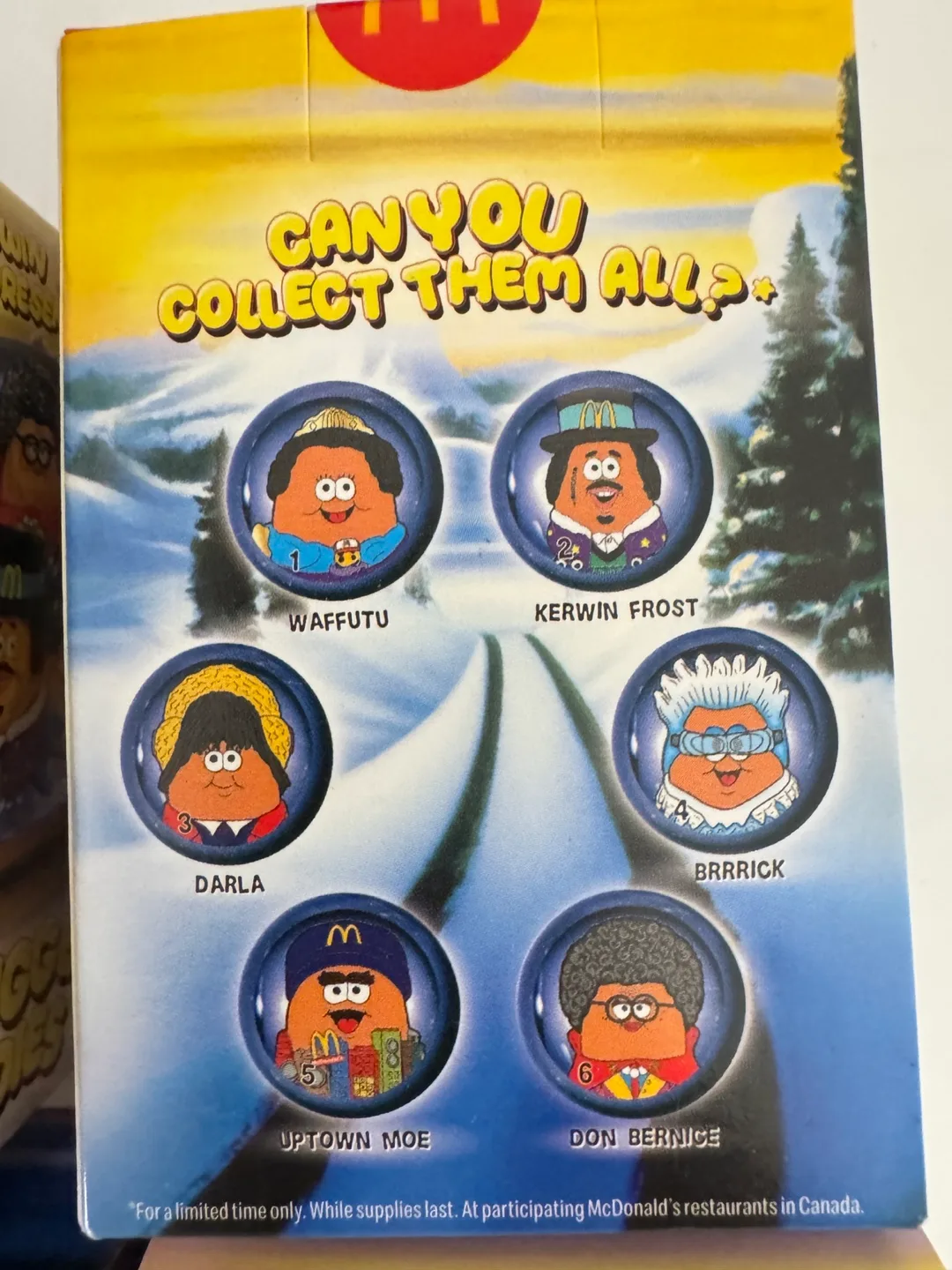 McDonald's Kerwin Frost McNugget Buddies - Full Set of 6 image indicator(4)