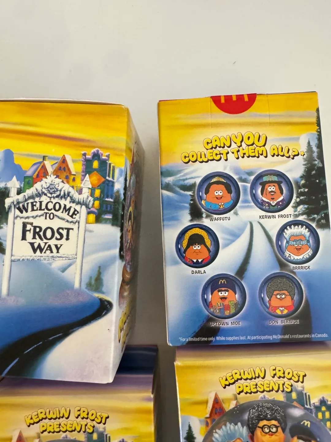 McDonald's Kerwin Frost McNugget Buddies - Full Set of 6 image indicator(3)