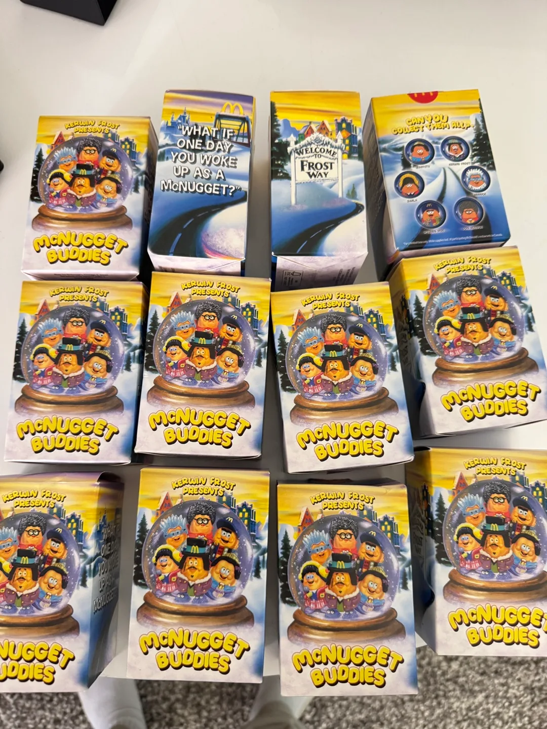 McDonald's Kerwin Frost McNugget Buddies - Full Set of 6 thumbnail