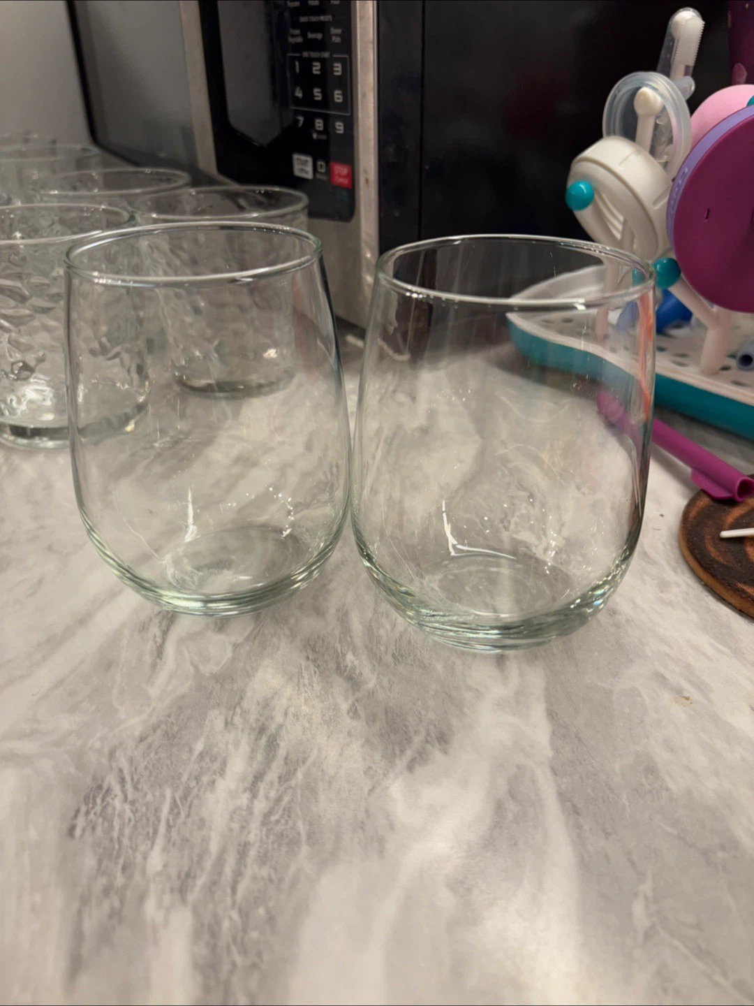 Stemless Wine Glasses