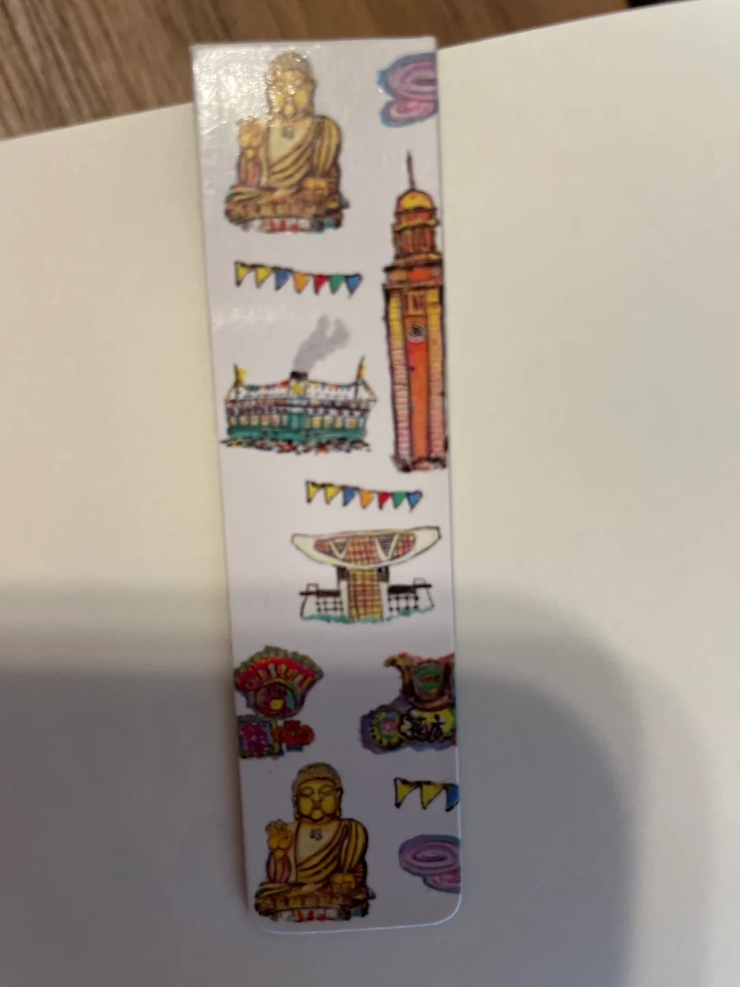 Bookmark with Hong Kong Landmarks thumbnail