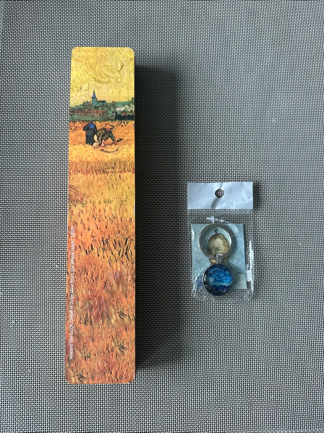 Van Gogh Bookmark & Starry Night Keychain thumbnail
