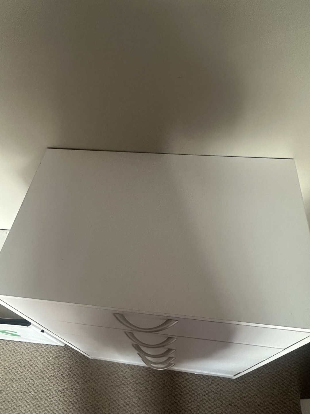 White 5-Drawer Dresser