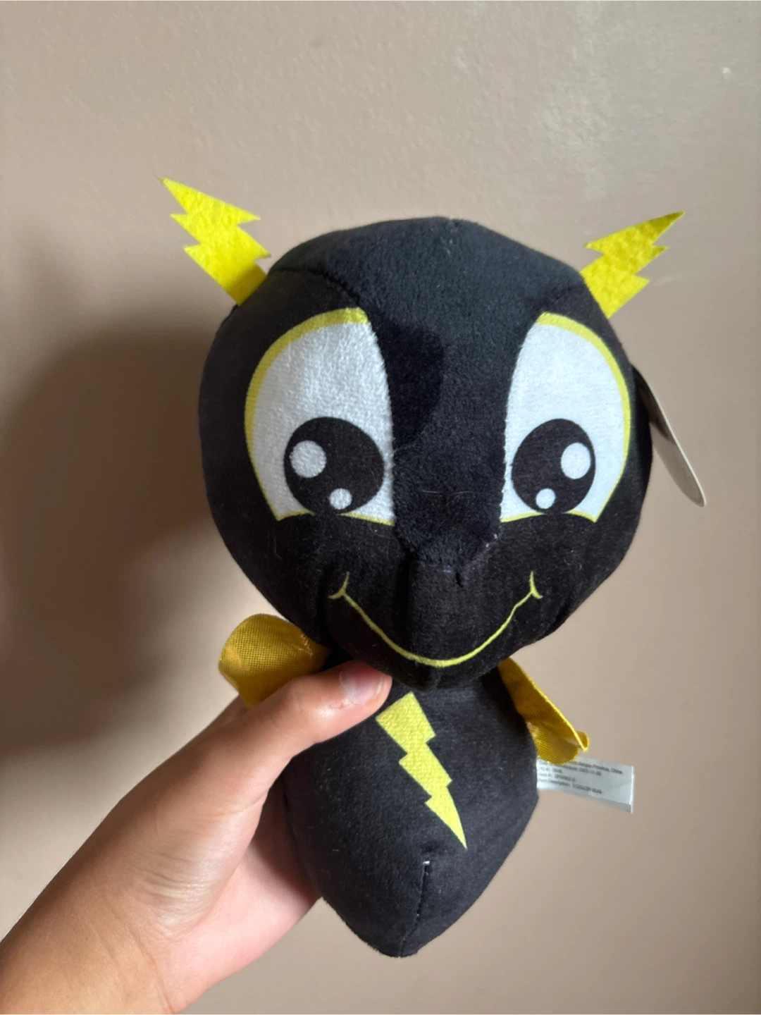 Black Lightning Bug Plush Toy