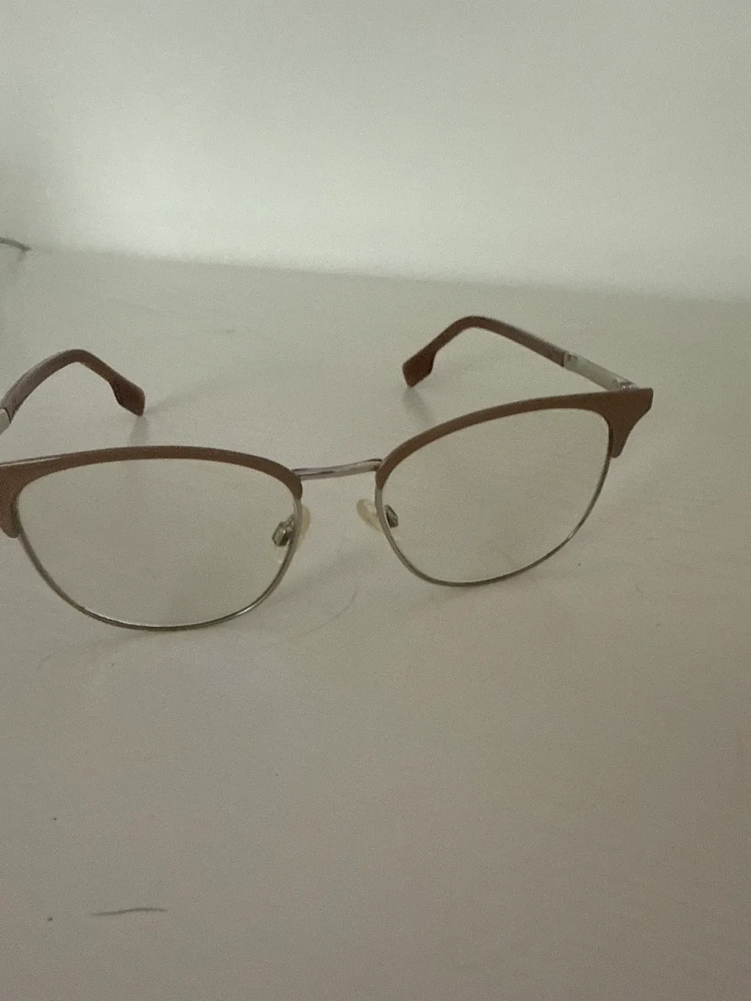 Eyeglasses - Brown & Silver Frames thumbnail