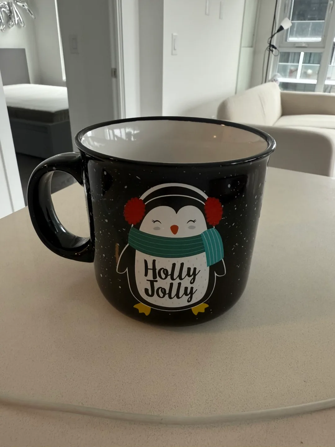 Penguin 'Holly Jolly' Mug thumbnail