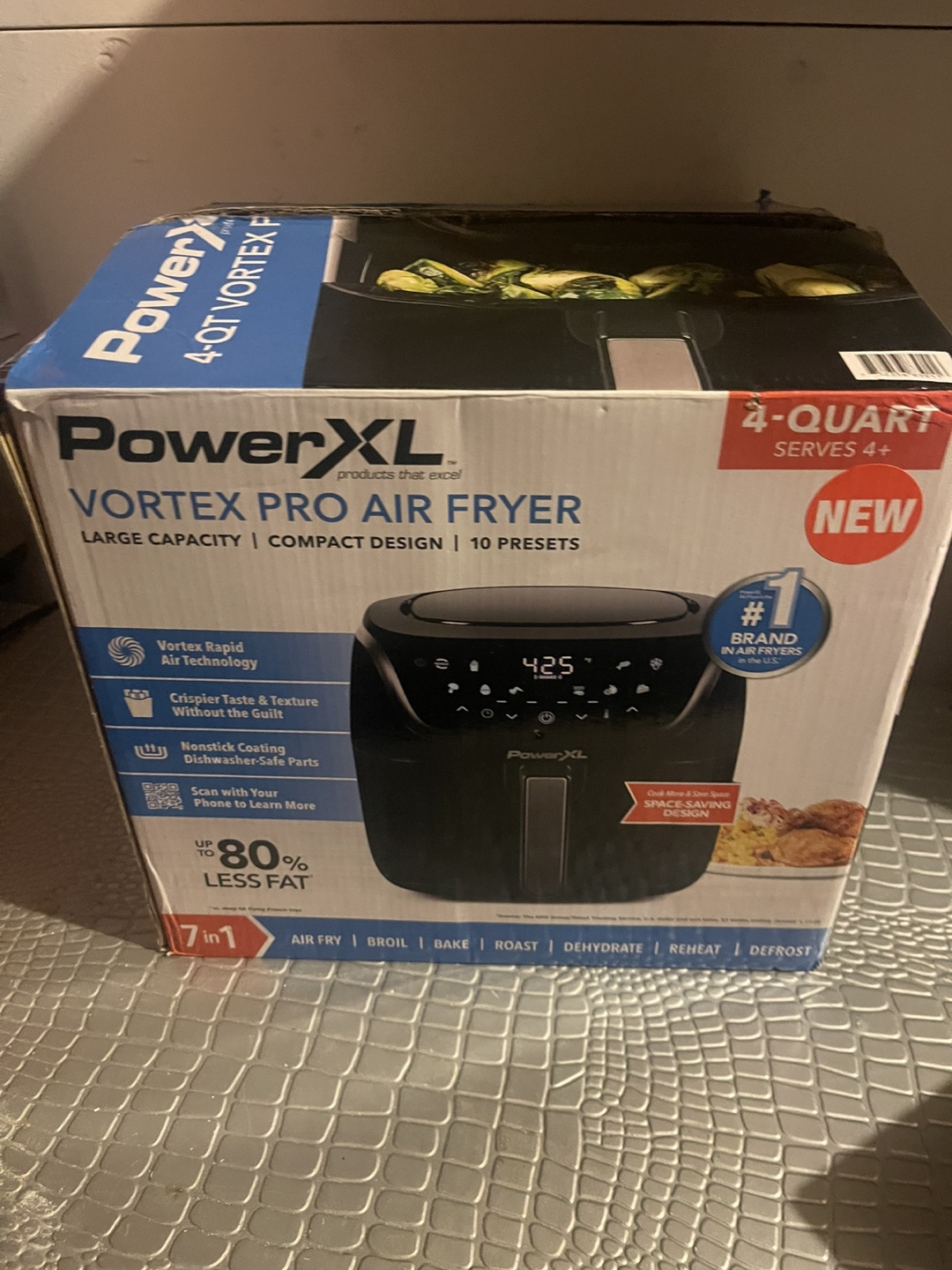 PowerXL Vortex Pro 4-QT Air Fryer - New