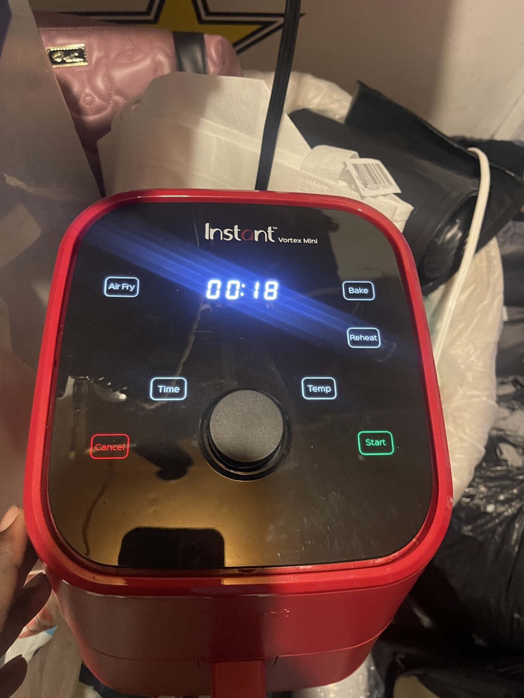 Instant Vortex Mini Air Fryer - Red - photo 4