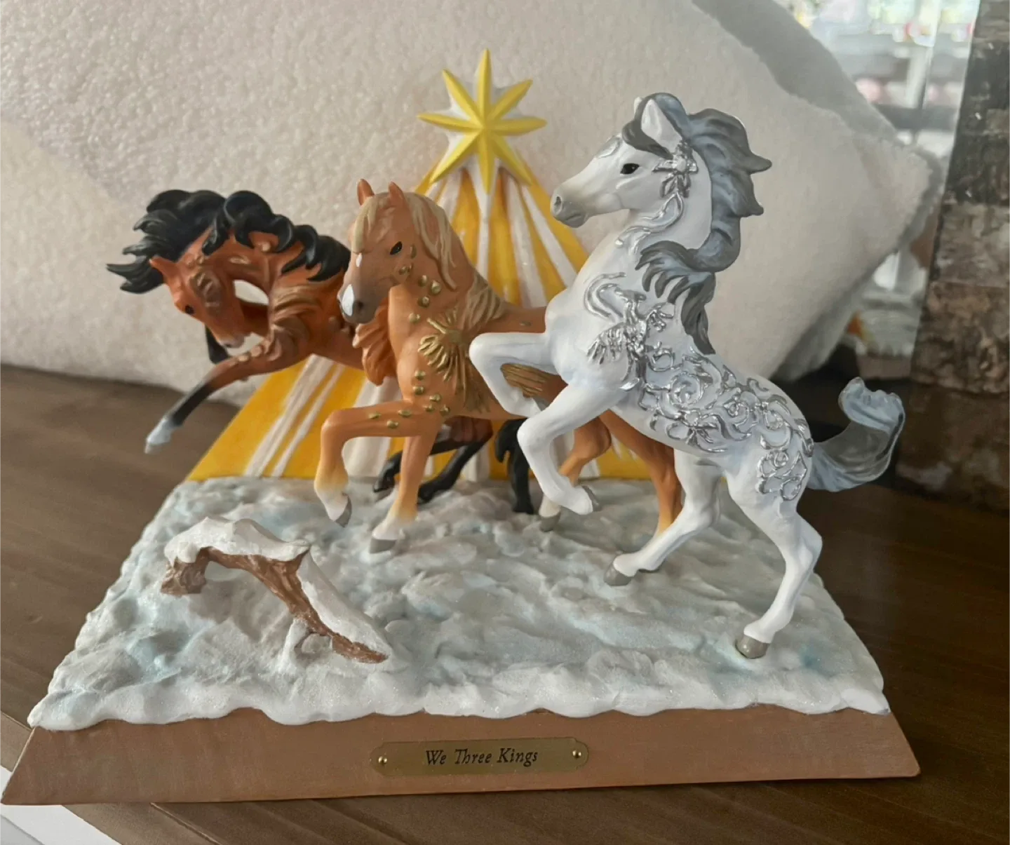 The Trail of Painted Ponies-We Three Kings Figurine