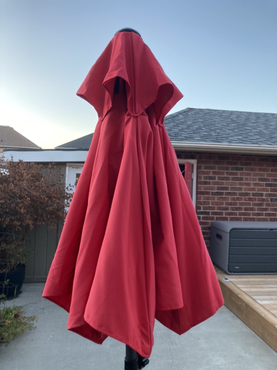 Red Patio Umbrella 6ft