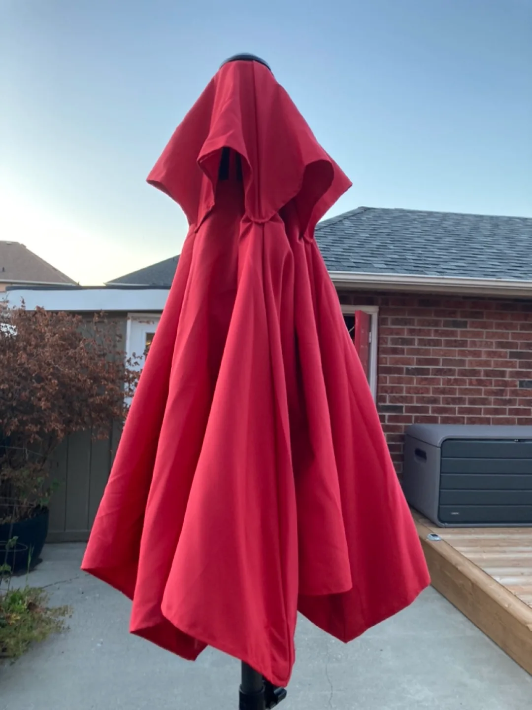 Red Patio Umbrella 6ft