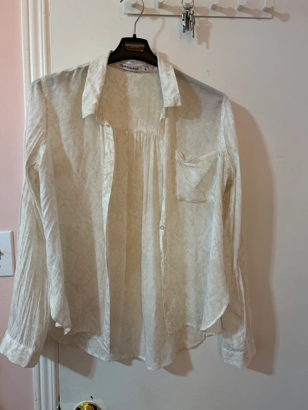 Calvin Klein Jeans Blouse - Size M thumbnail