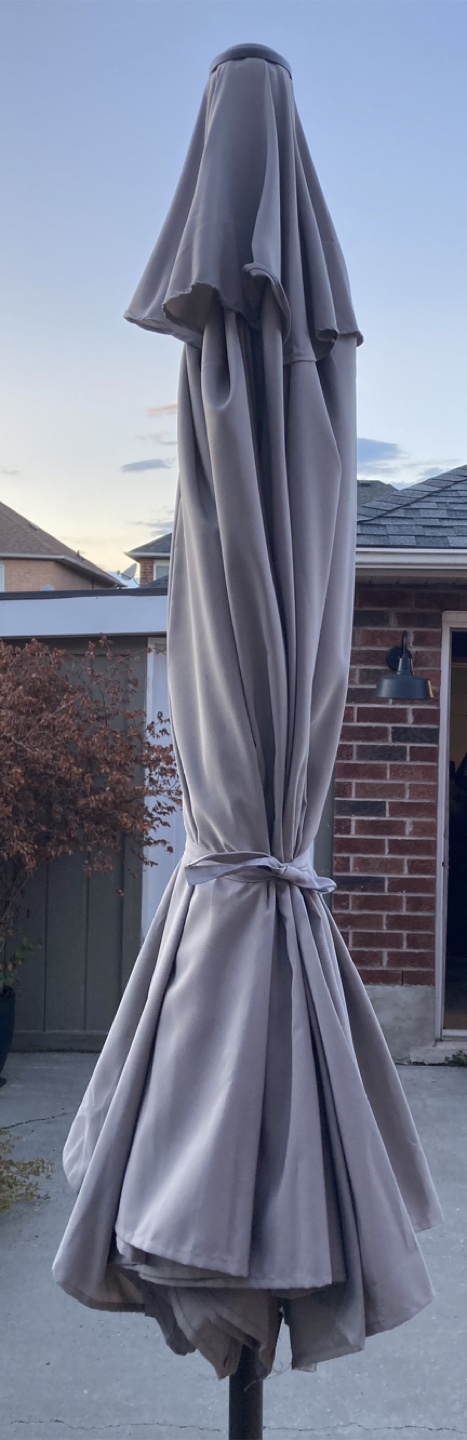 Patio Umbrella - Grey 7.5ft