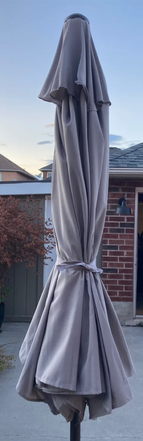 Patio Umbrella - Grey 7.5ft