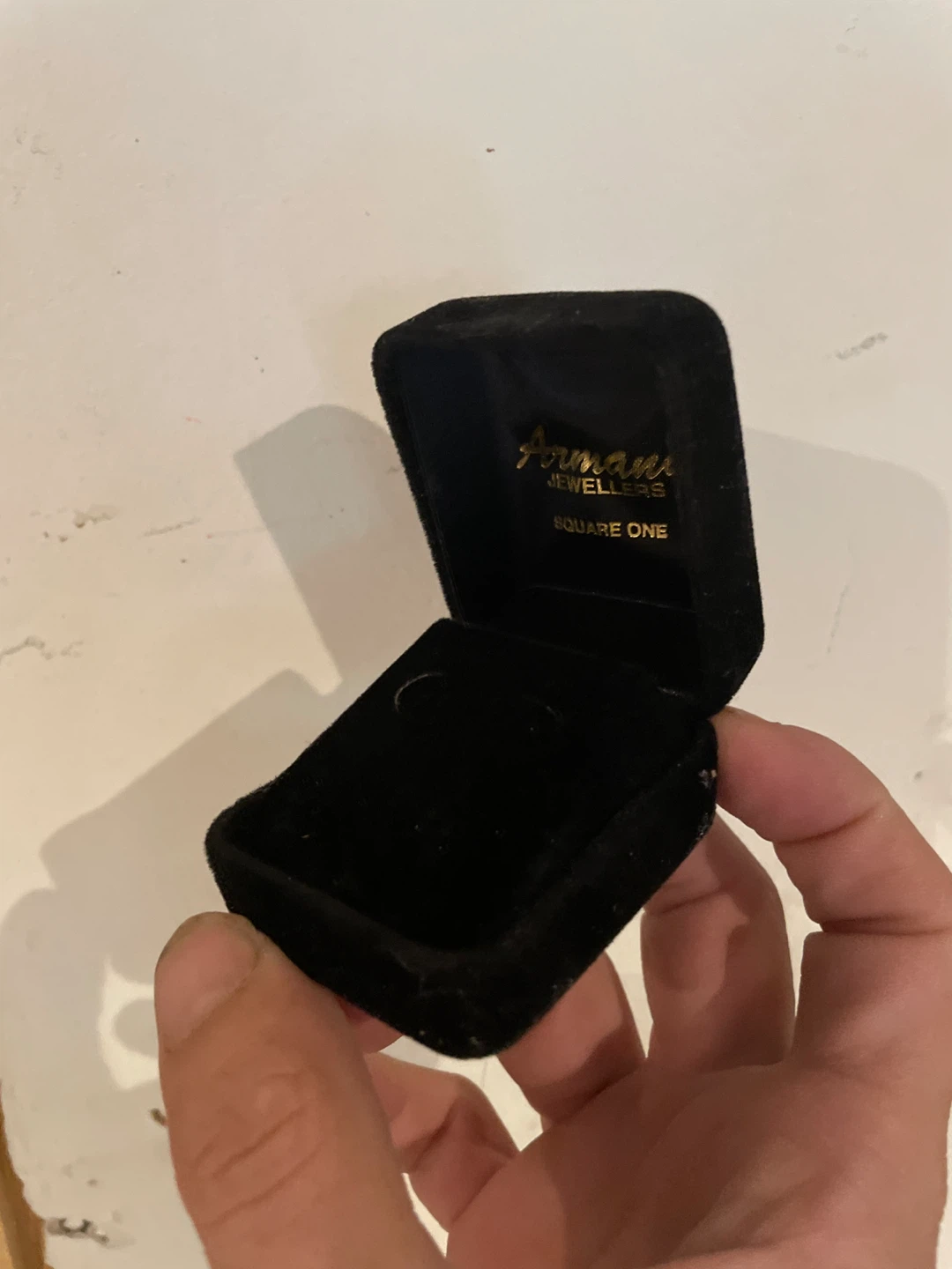 Armani Jewellers Ring Box