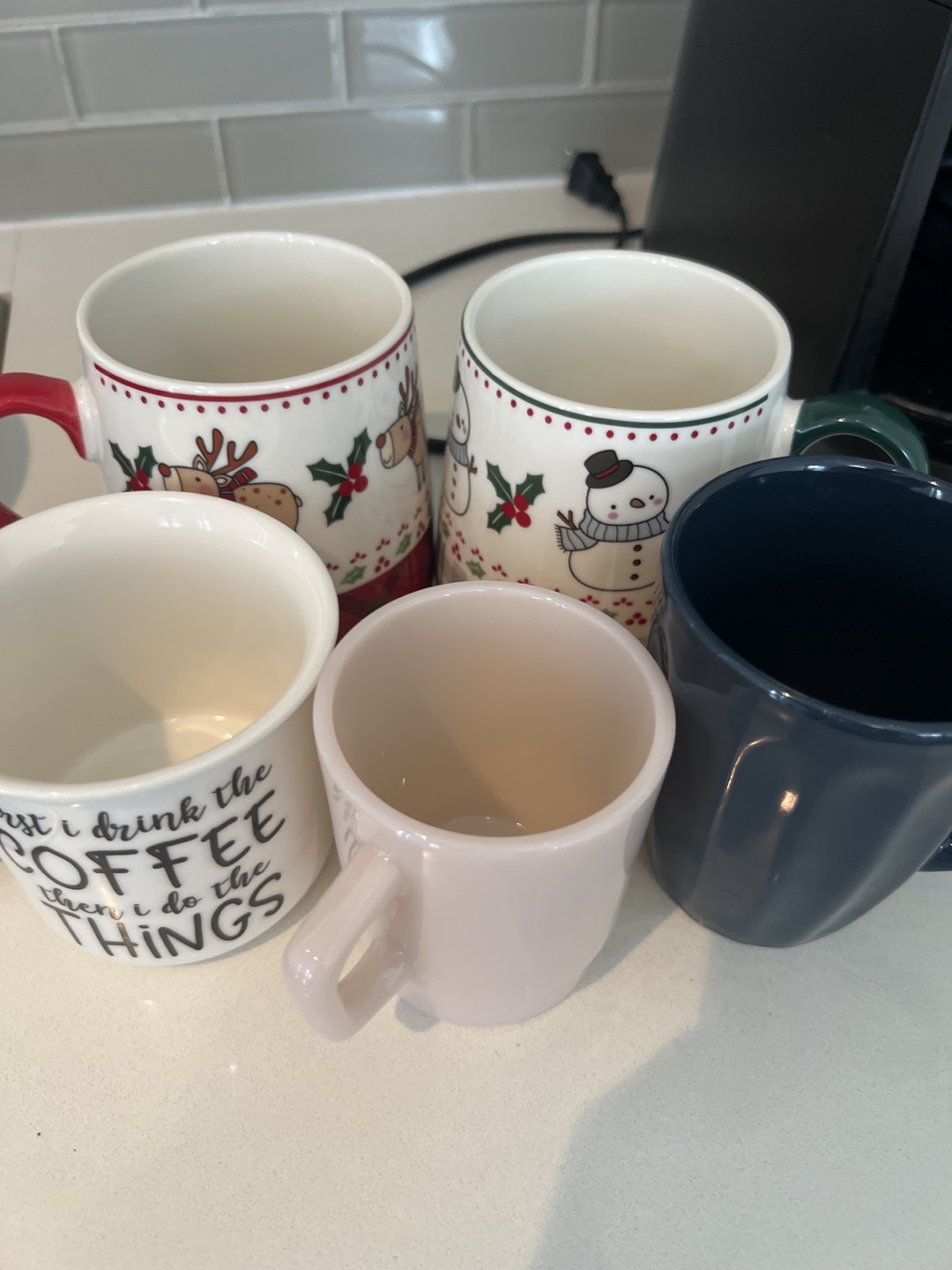 Assorted Mugs - Holiday, Coffee Quote, Solid Colours