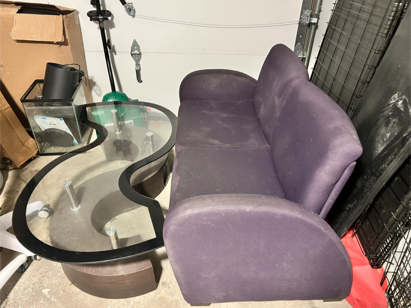 Bundle seal sofa and coffee table - photo 2