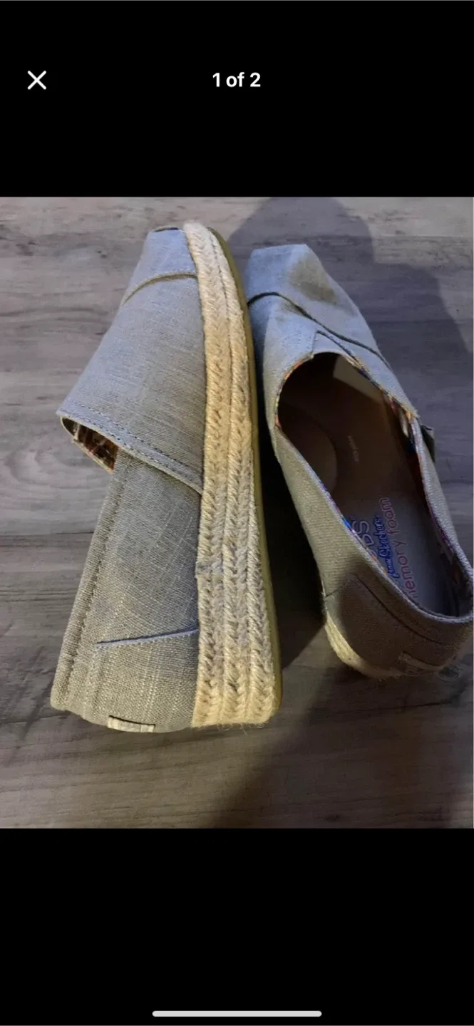 Skechers Relaxed Fit Memory Foam Espadrille thumbnail