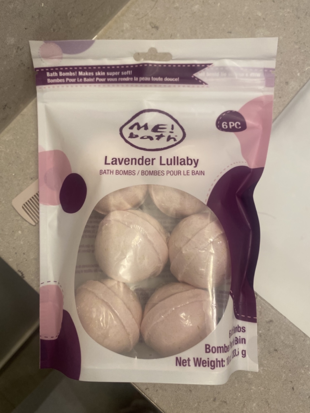 ME! Bath Lavender Lullaby Bath Bombs (6-Pack)