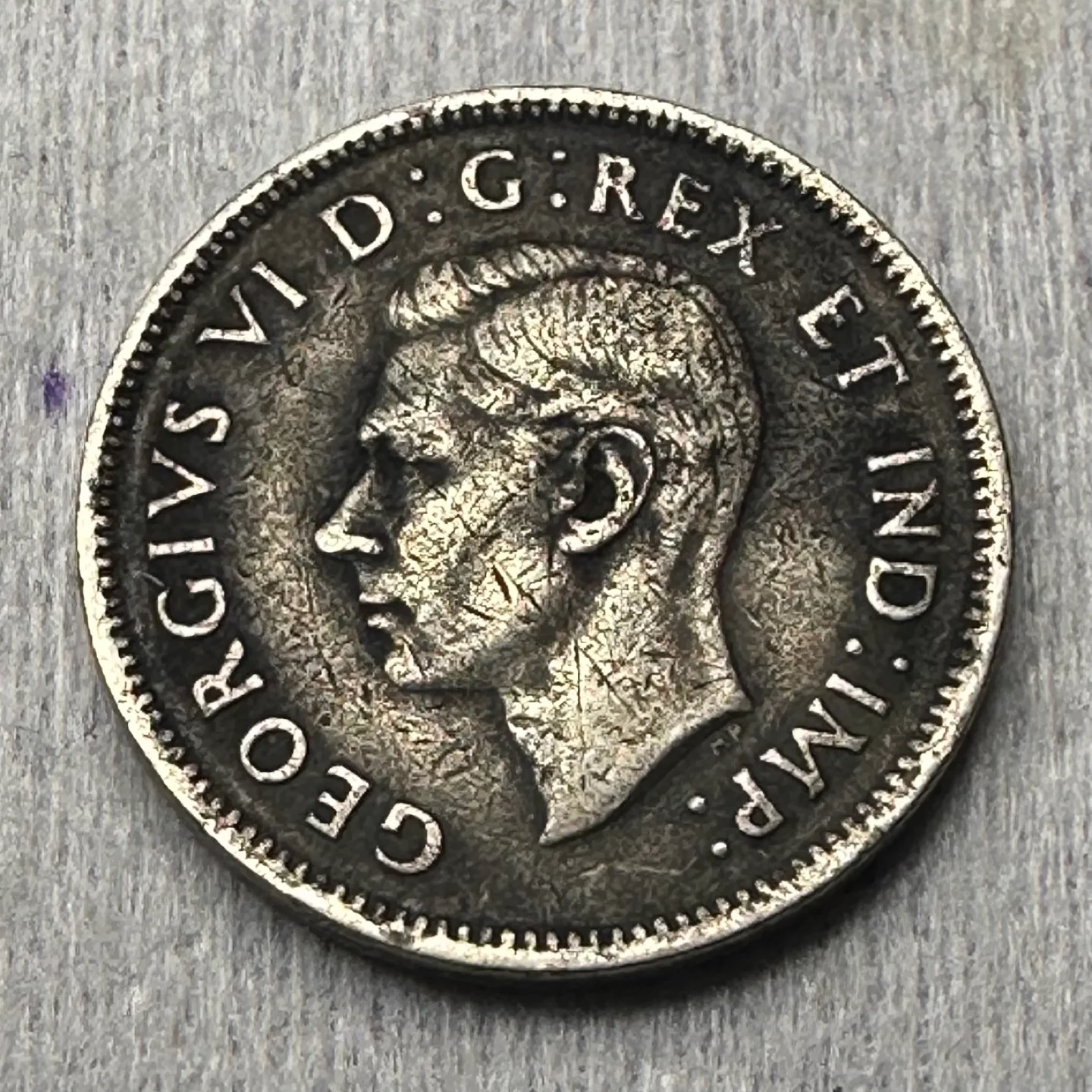 1941 Canadian Five Cents thumbnail