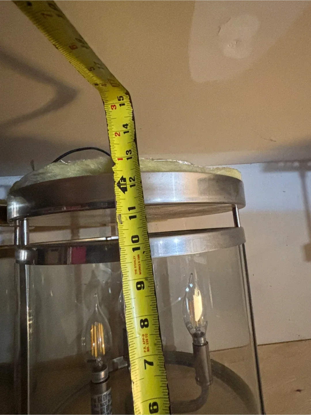 Set of 4 Glass & Metal Ceiling Lights image indicator(3)