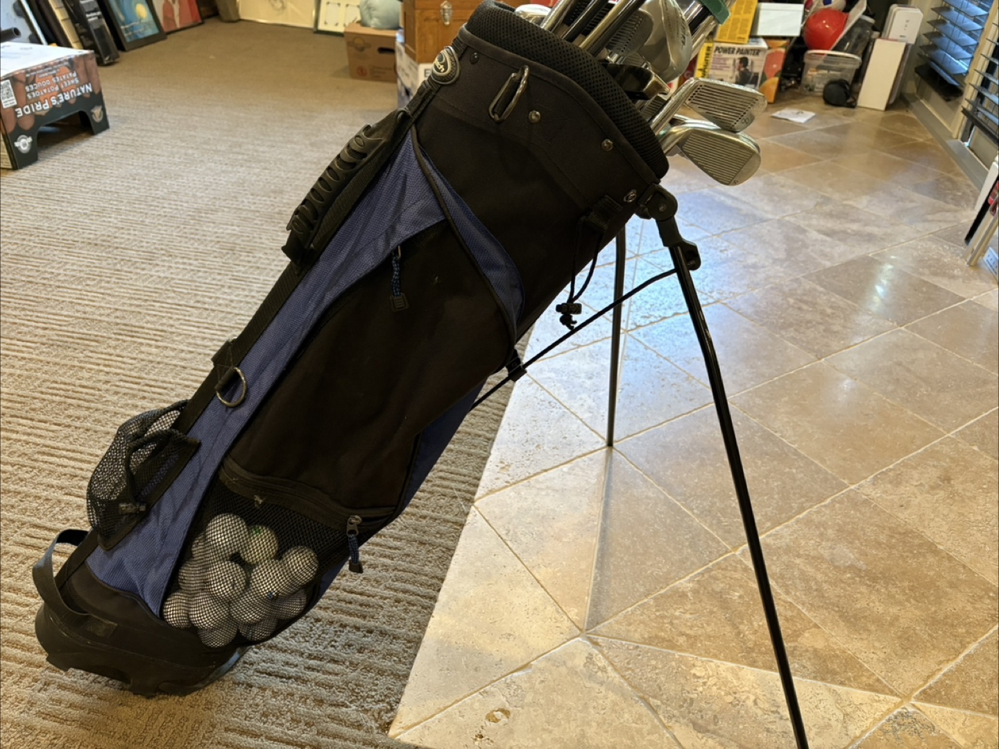 Golf bag with clubs - photo 2