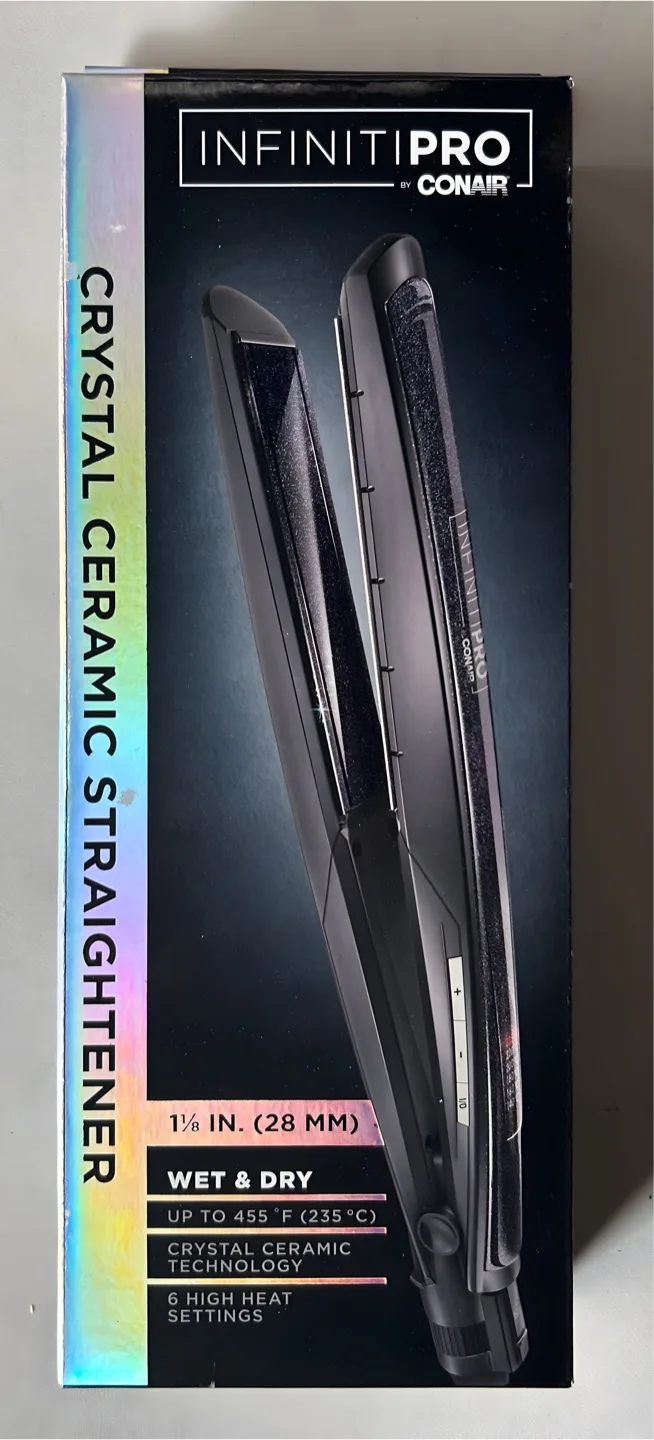 InfinitiPro Conair Crystal Ceramic Straightener - New thumbnail