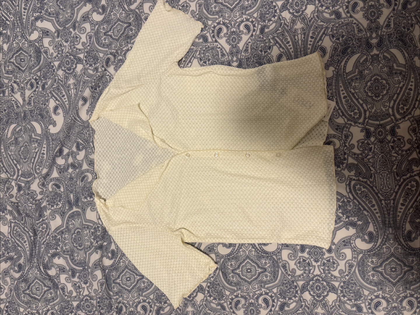 Cream Button-Up Shirt