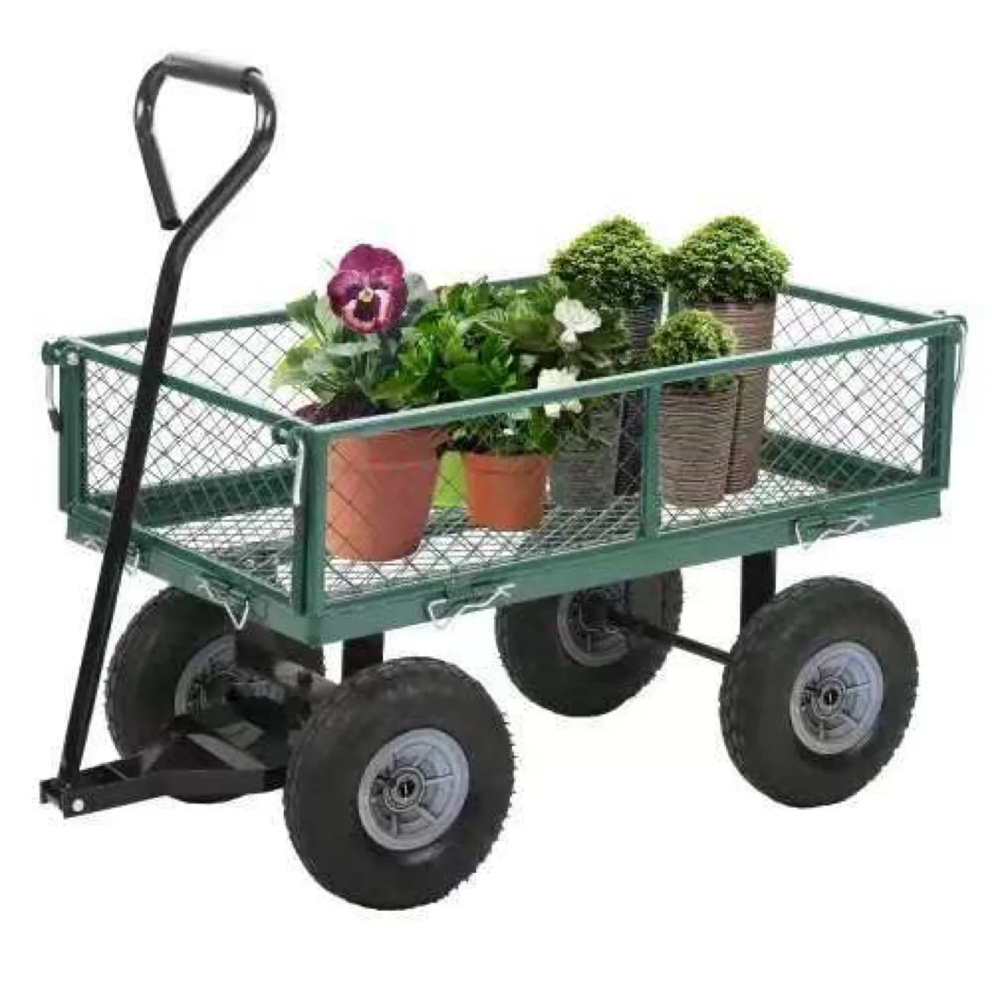 New Garden Carts Wagons Heavy Duty Utility image indicator(2)