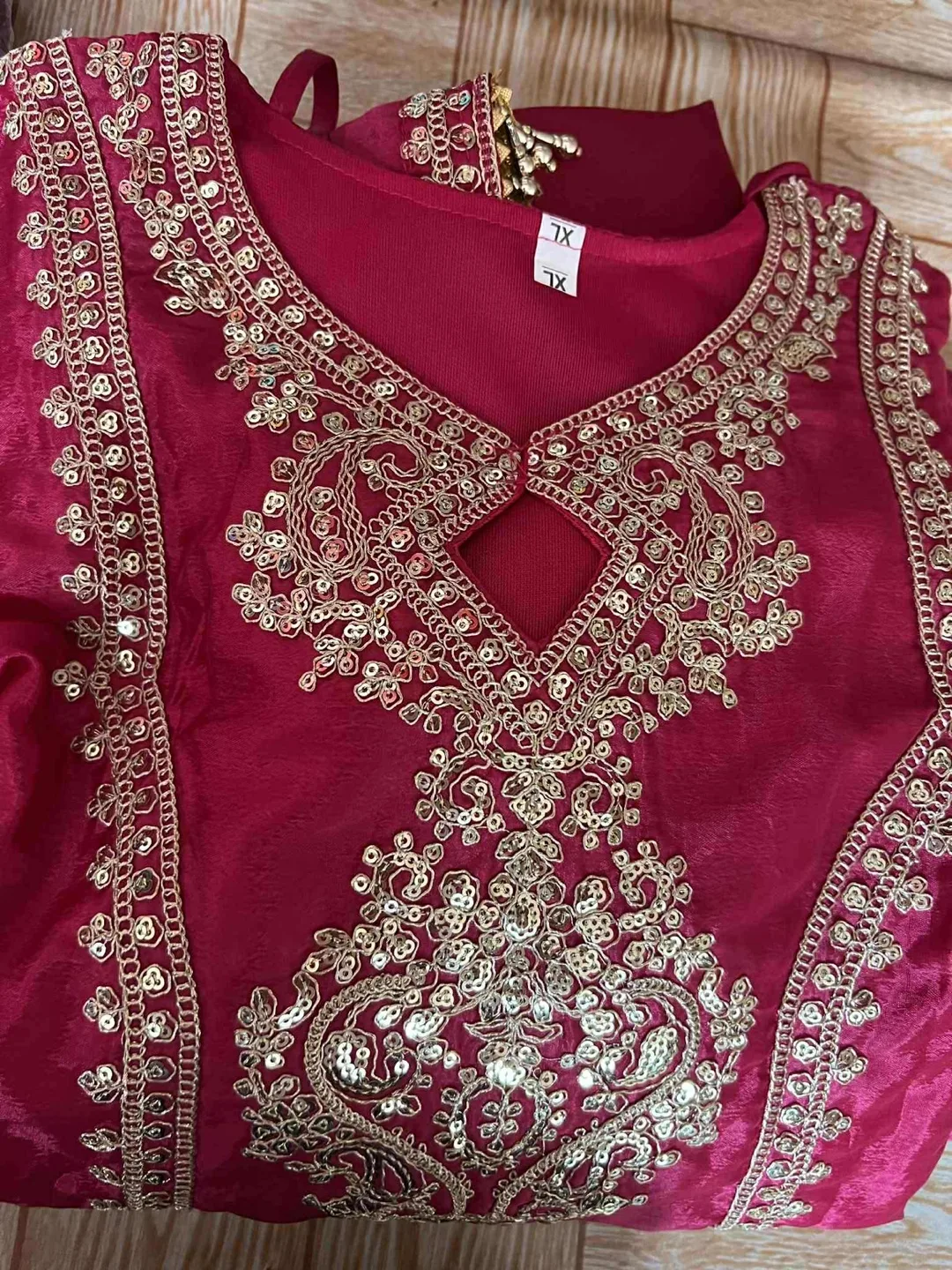 Embroidered Indian Dress - Size small medium and large image indicator(2)