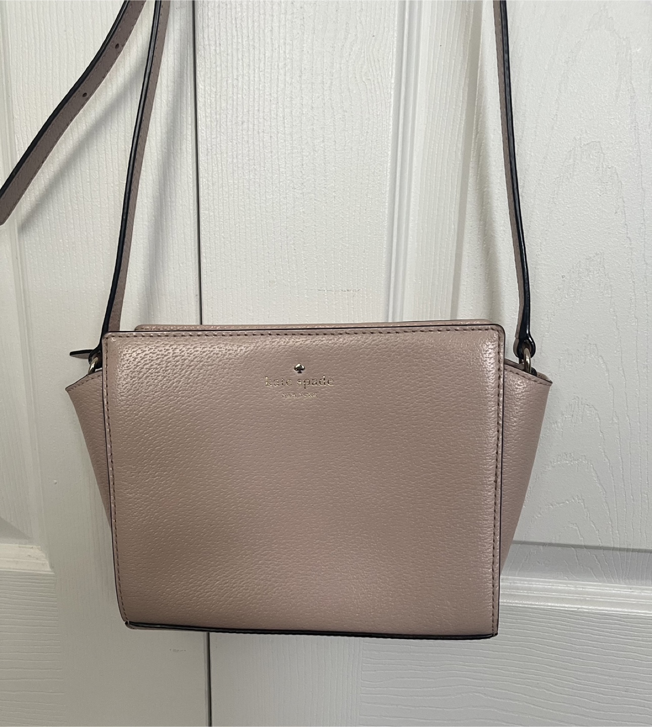 Kate Spade Grand Street Hayden Crossbody Bag - Warm Vellum