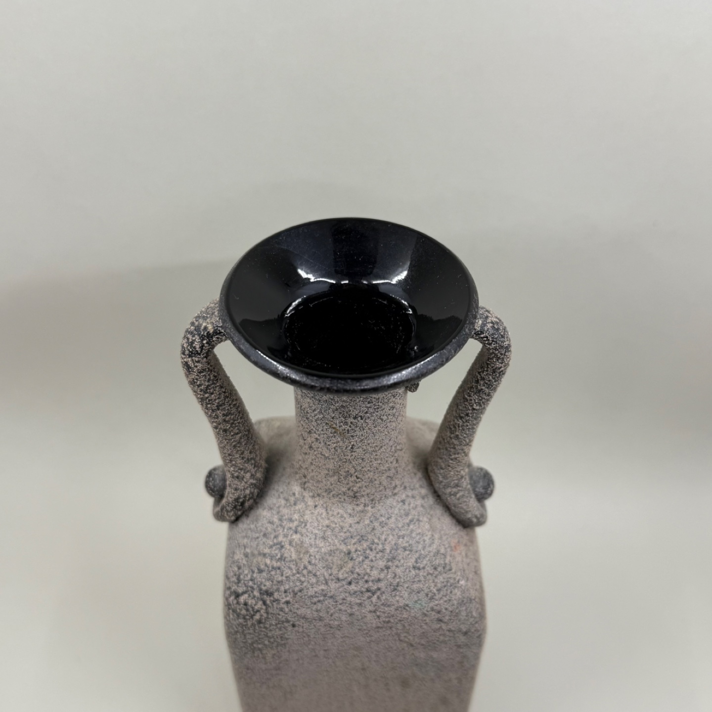 Lafiore Sand Frosted Vase Black - photo 3