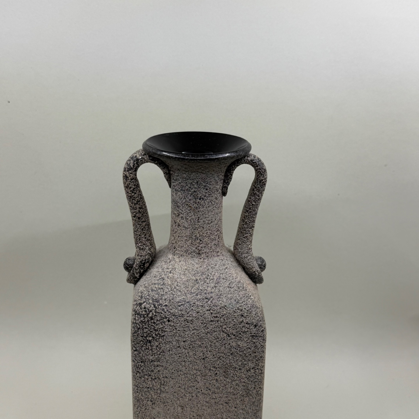 Lafiore Sand Frosted Vase Black - photo 2