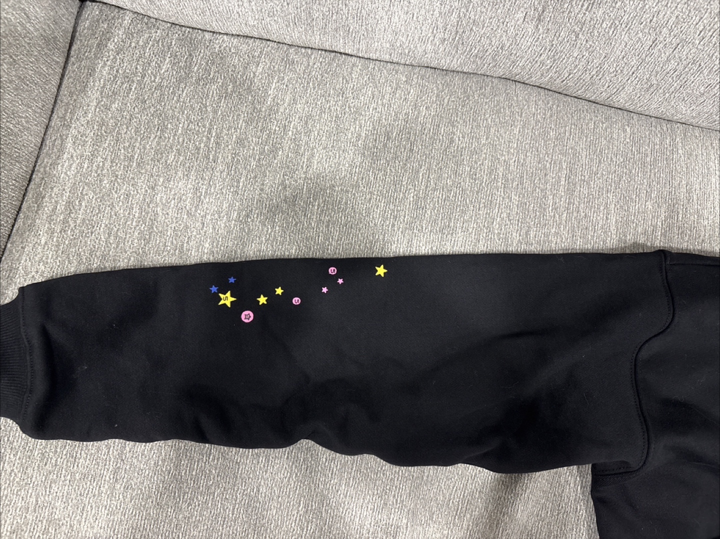 1:1 Black sp5der hoodie size men’s small - photo 4
