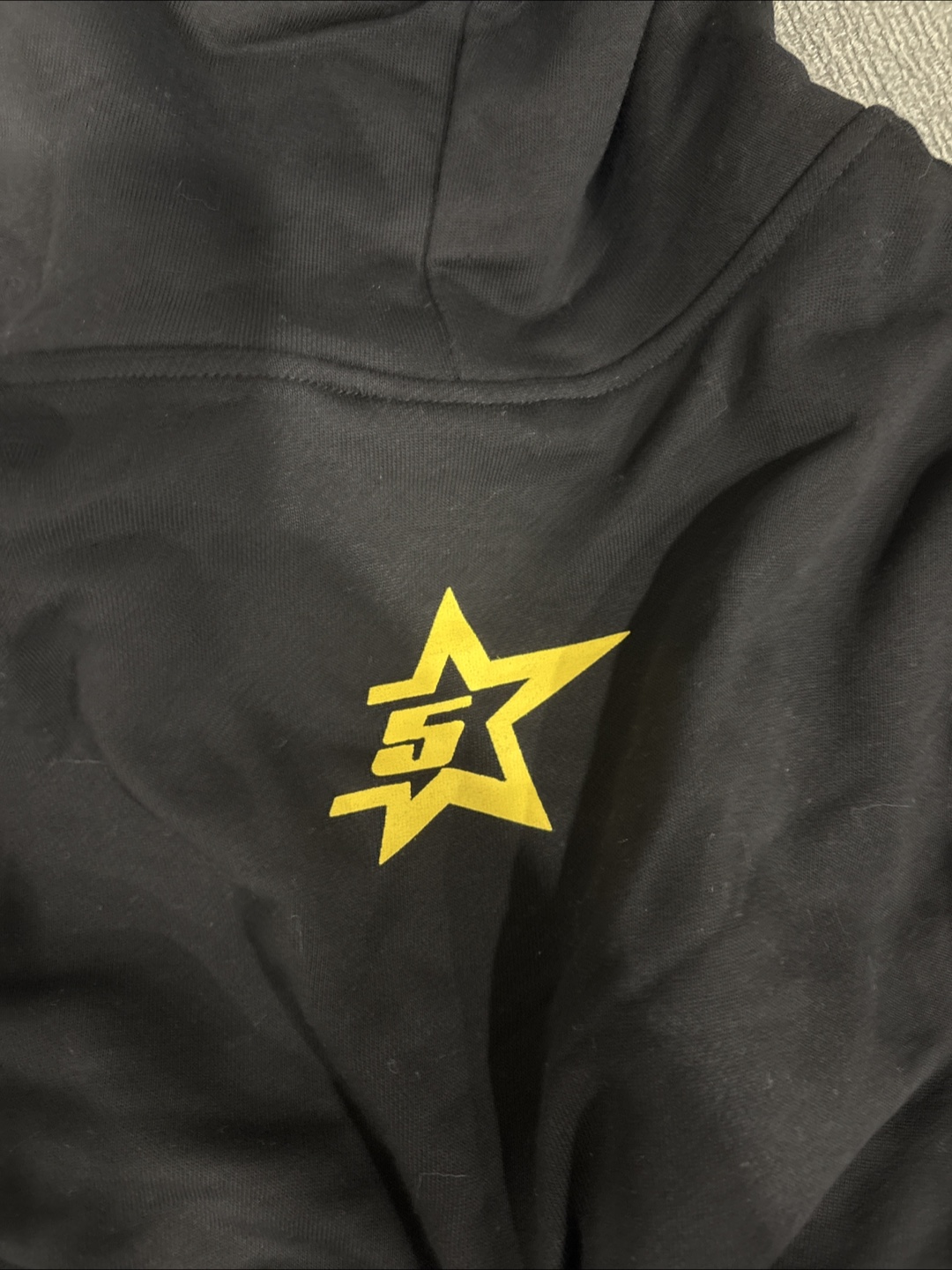 1:1 Black sp5der hoodie size men’s small - photo 3
