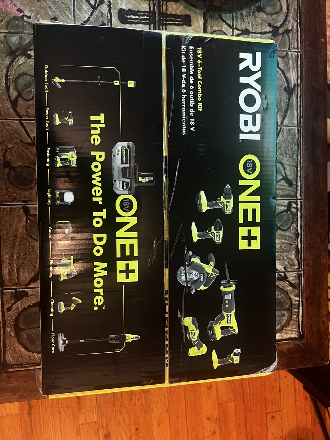 Ryobi ONE+ 18V 6-Tool Combo Kit