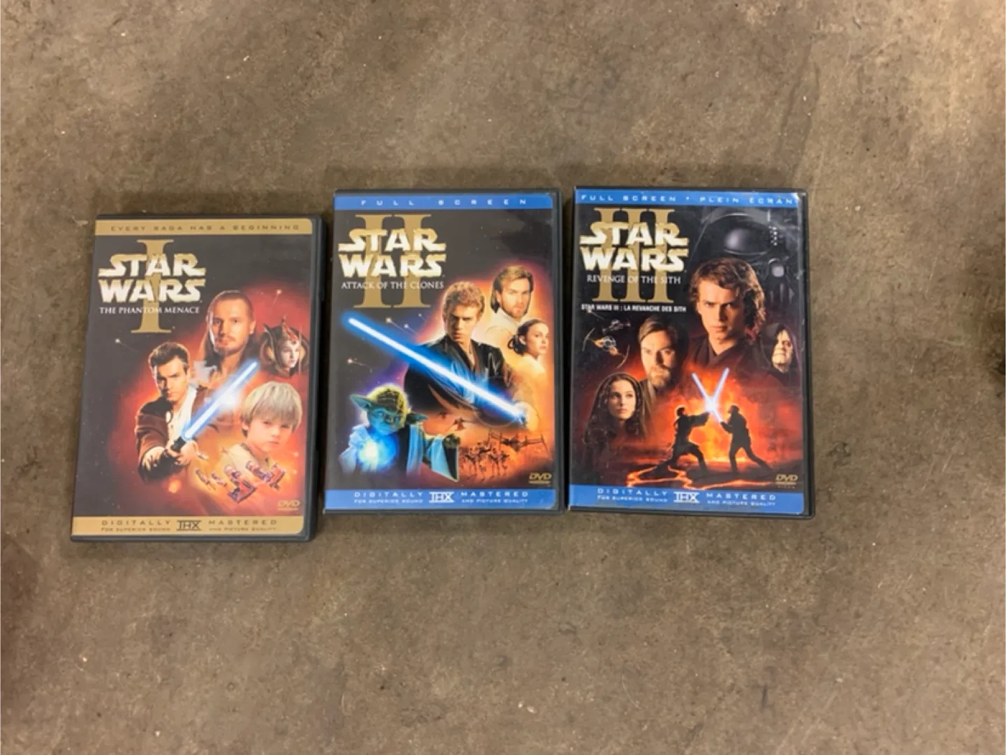 Star Wars DVD Collection - Episodes 1, 2, 3 thumbnail