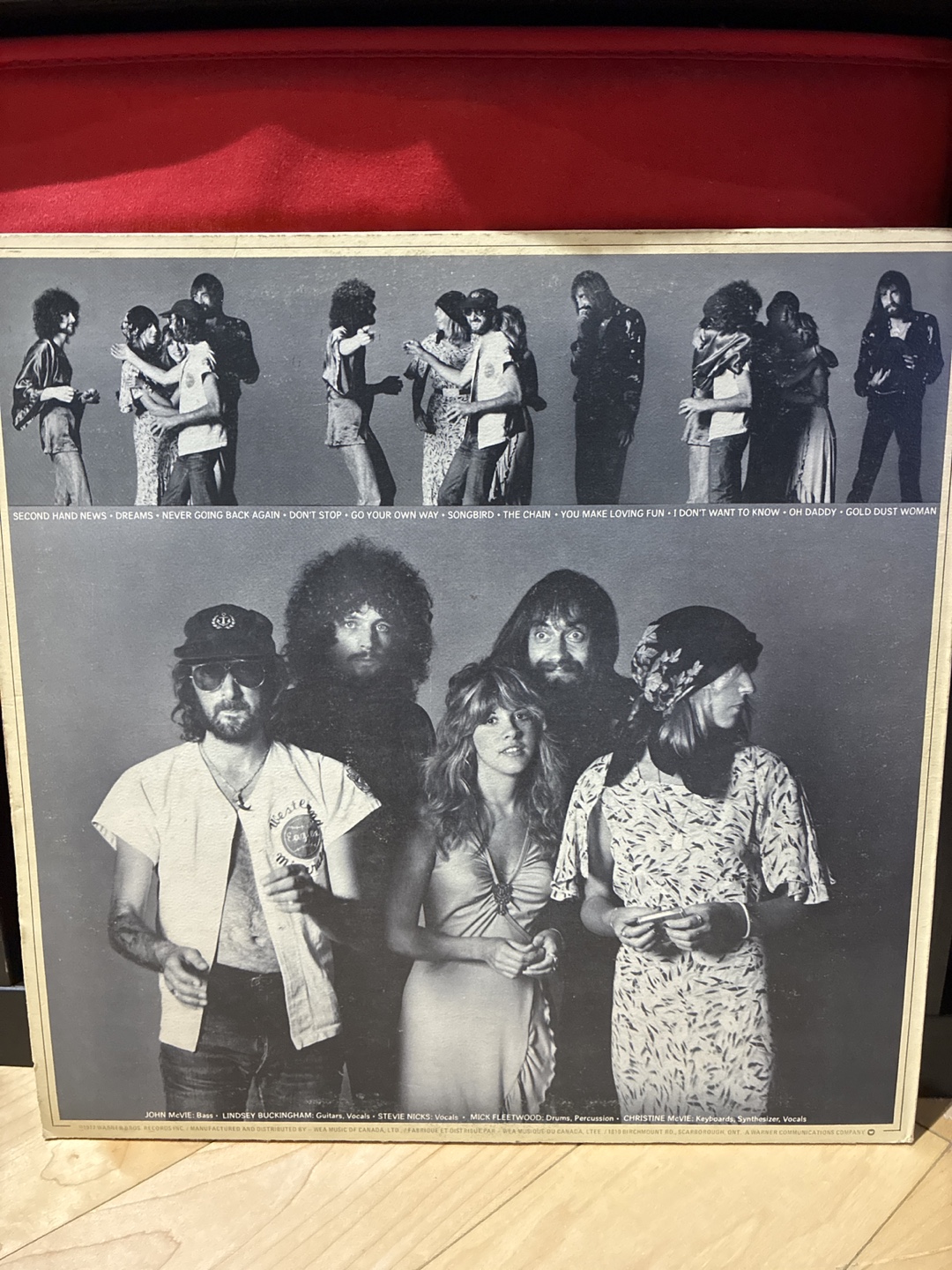 Fleetwood Mac Rumours Vinyl Record - photo 2