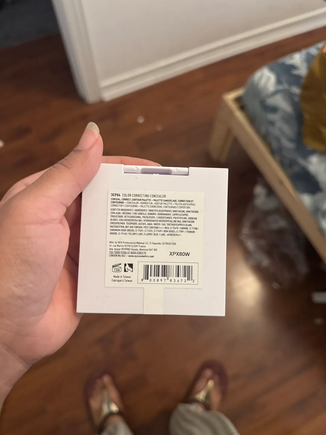 Unused NYX Color Correcting Concealer Palette image indicator(2)