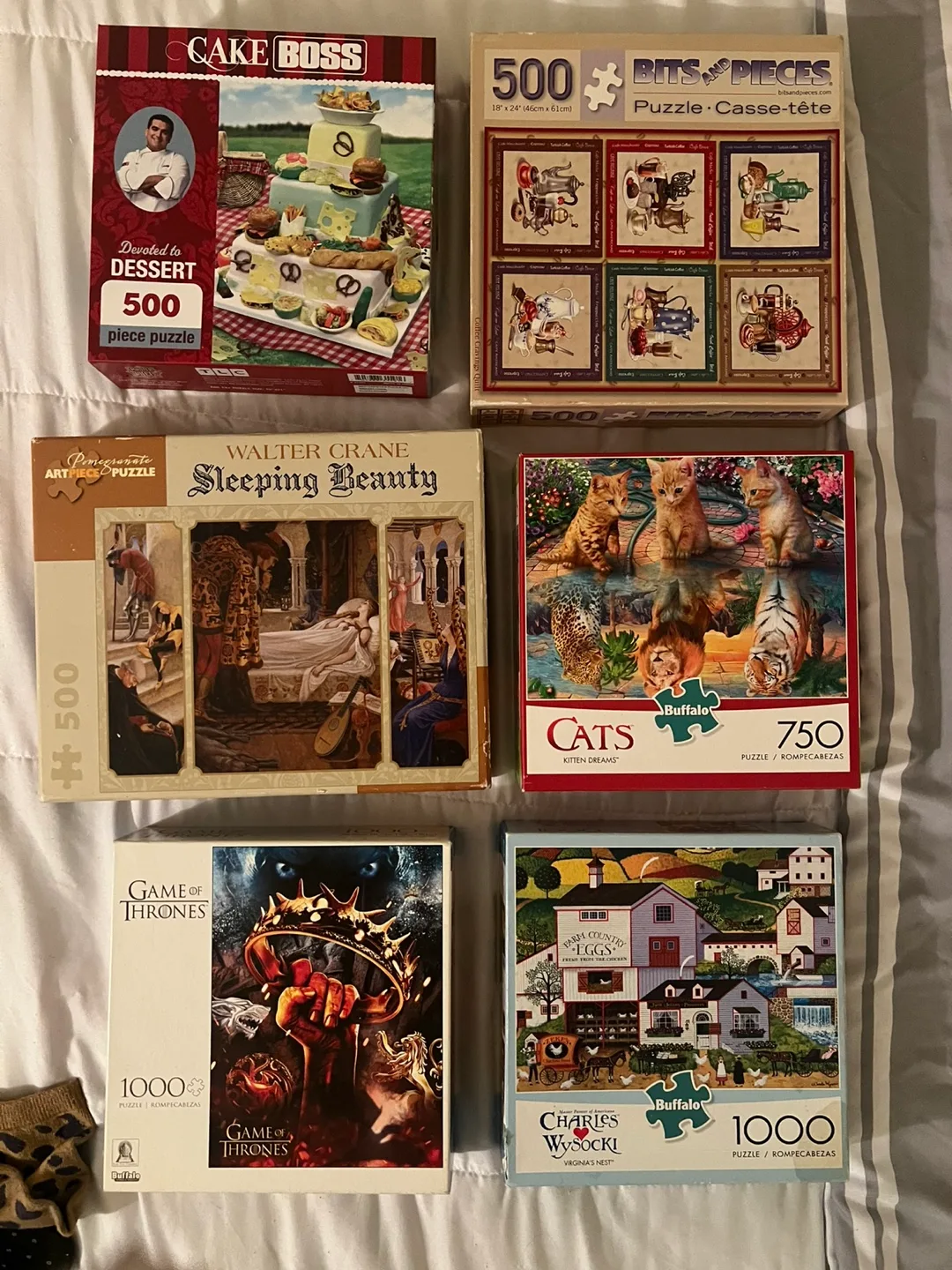 Mixed Lot of Jigsaw Puzzles thumbnail