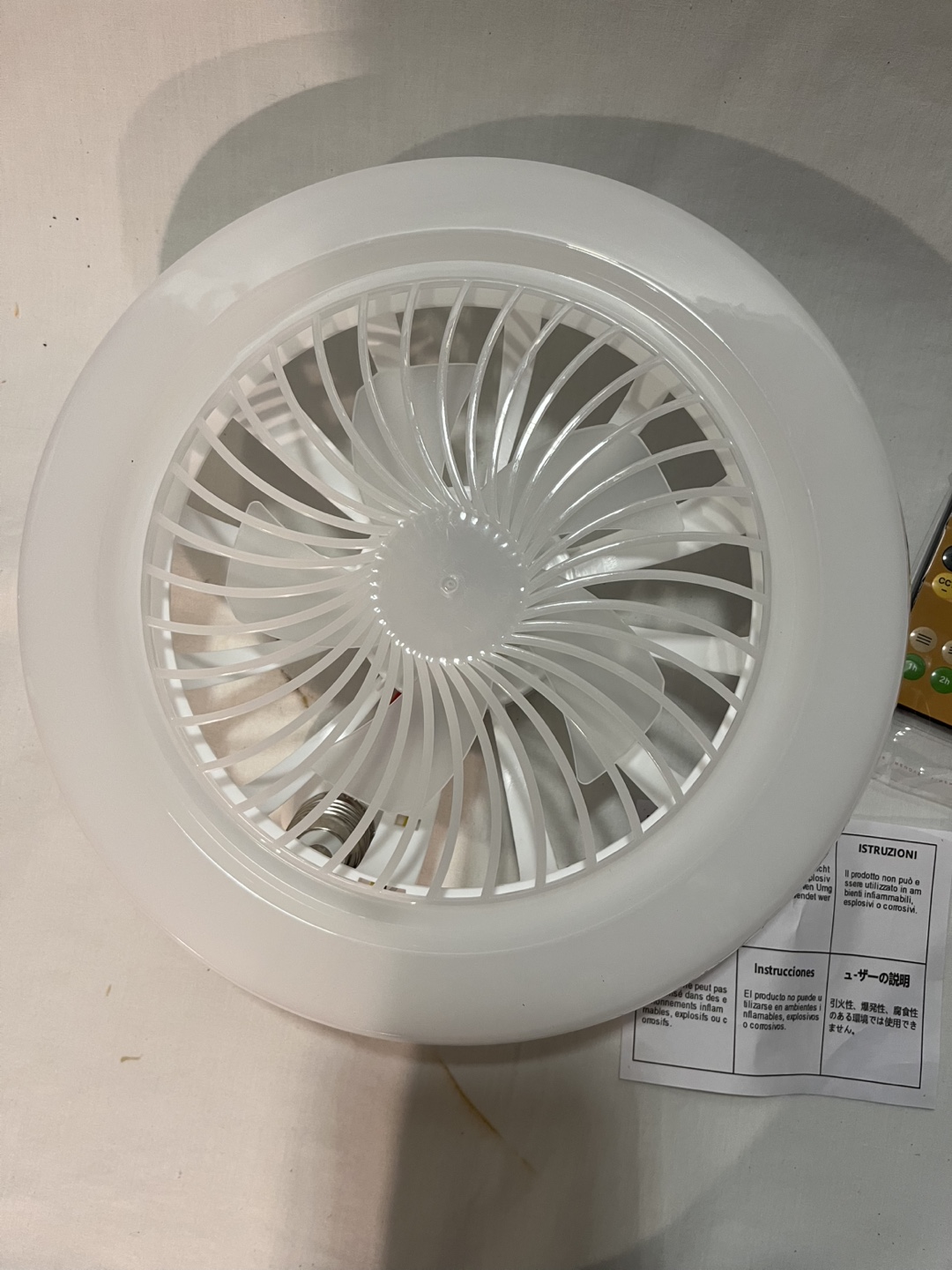 LED Multi-Function Fan Light w/ Remote - photo 2