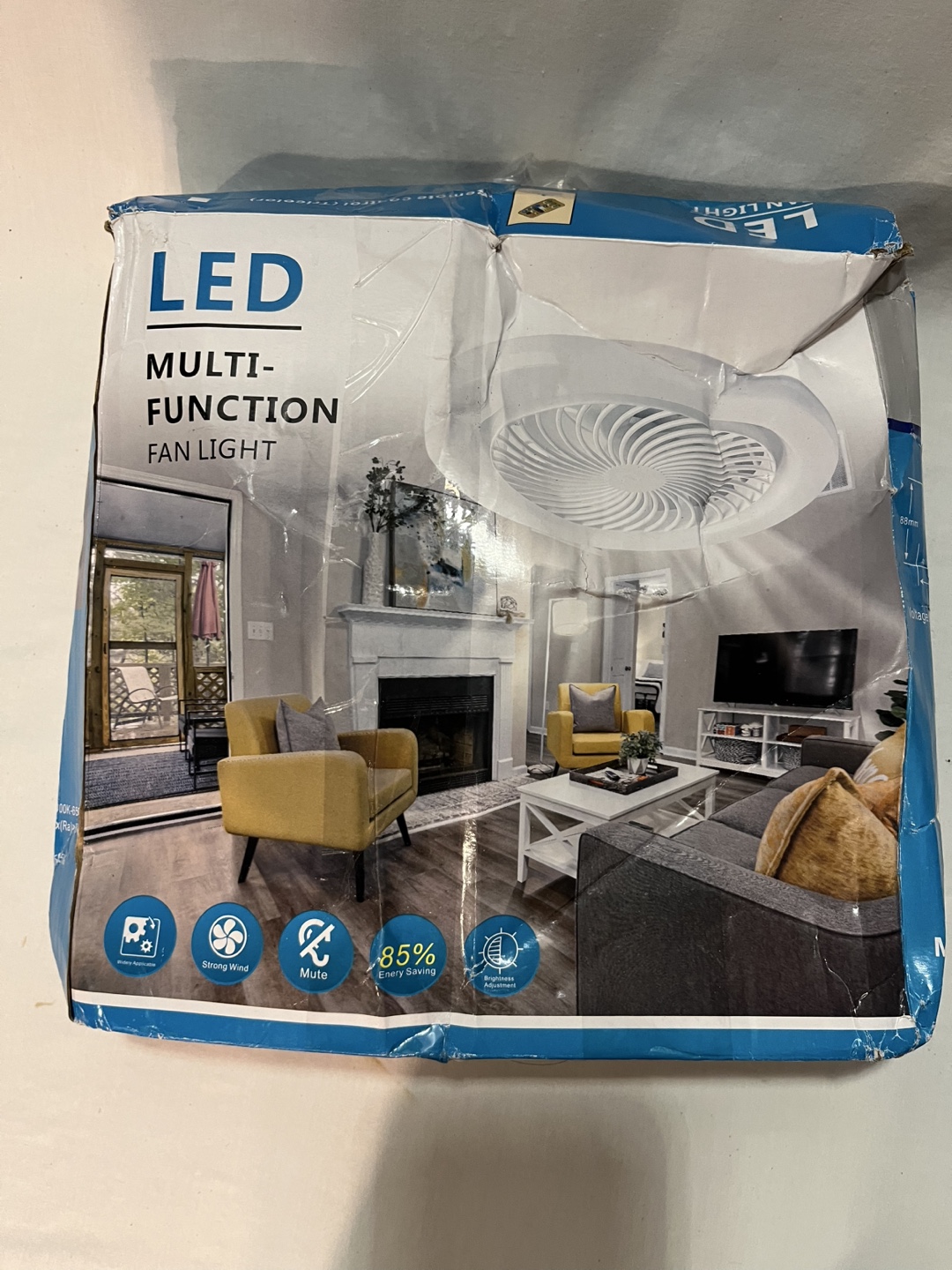 LED Multi-Function Fan Light w/ Remote - photo 5