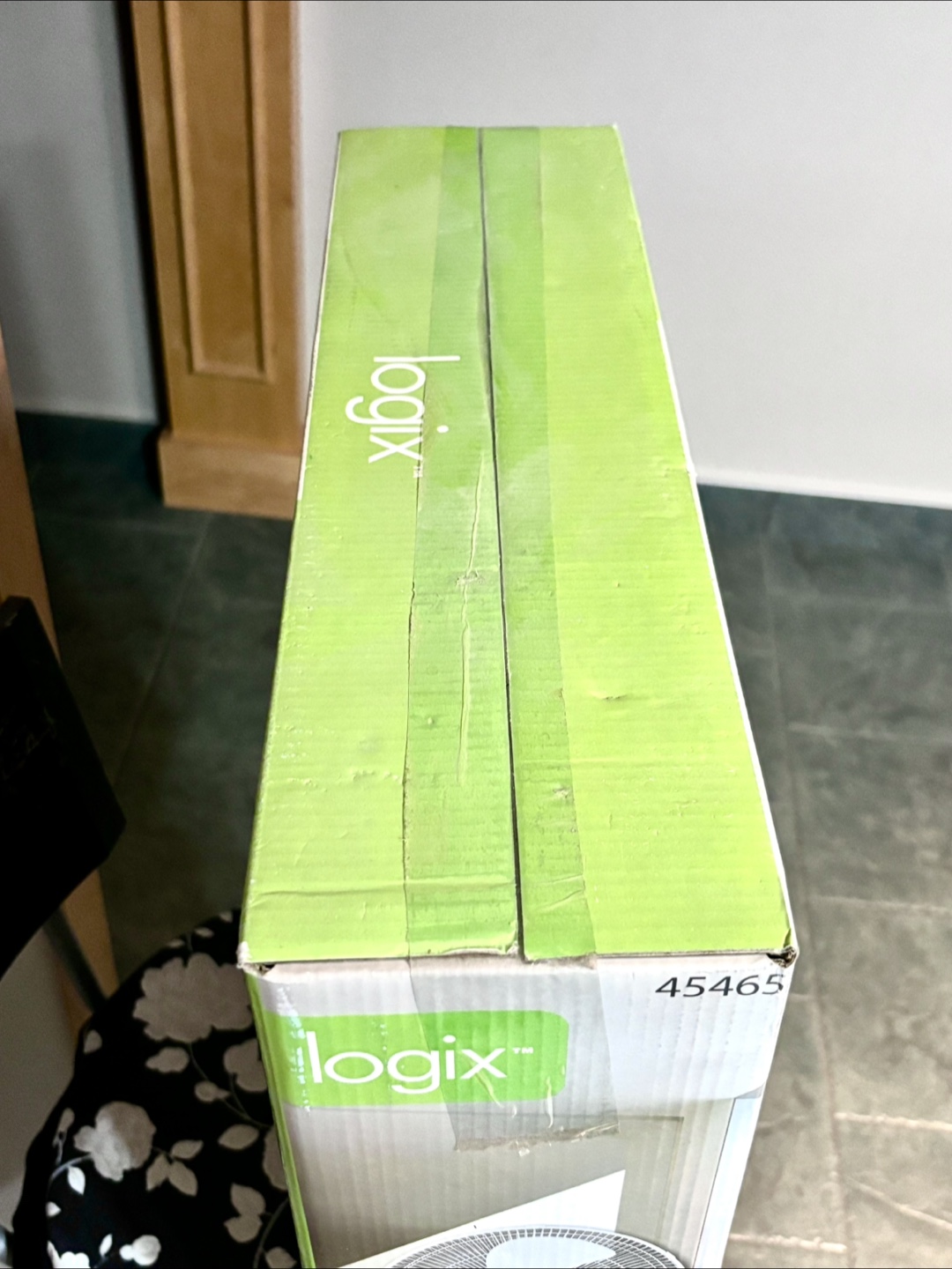 NEW Logix 16-Inch Standing Pedestal Fan (unopened box) - photo 2