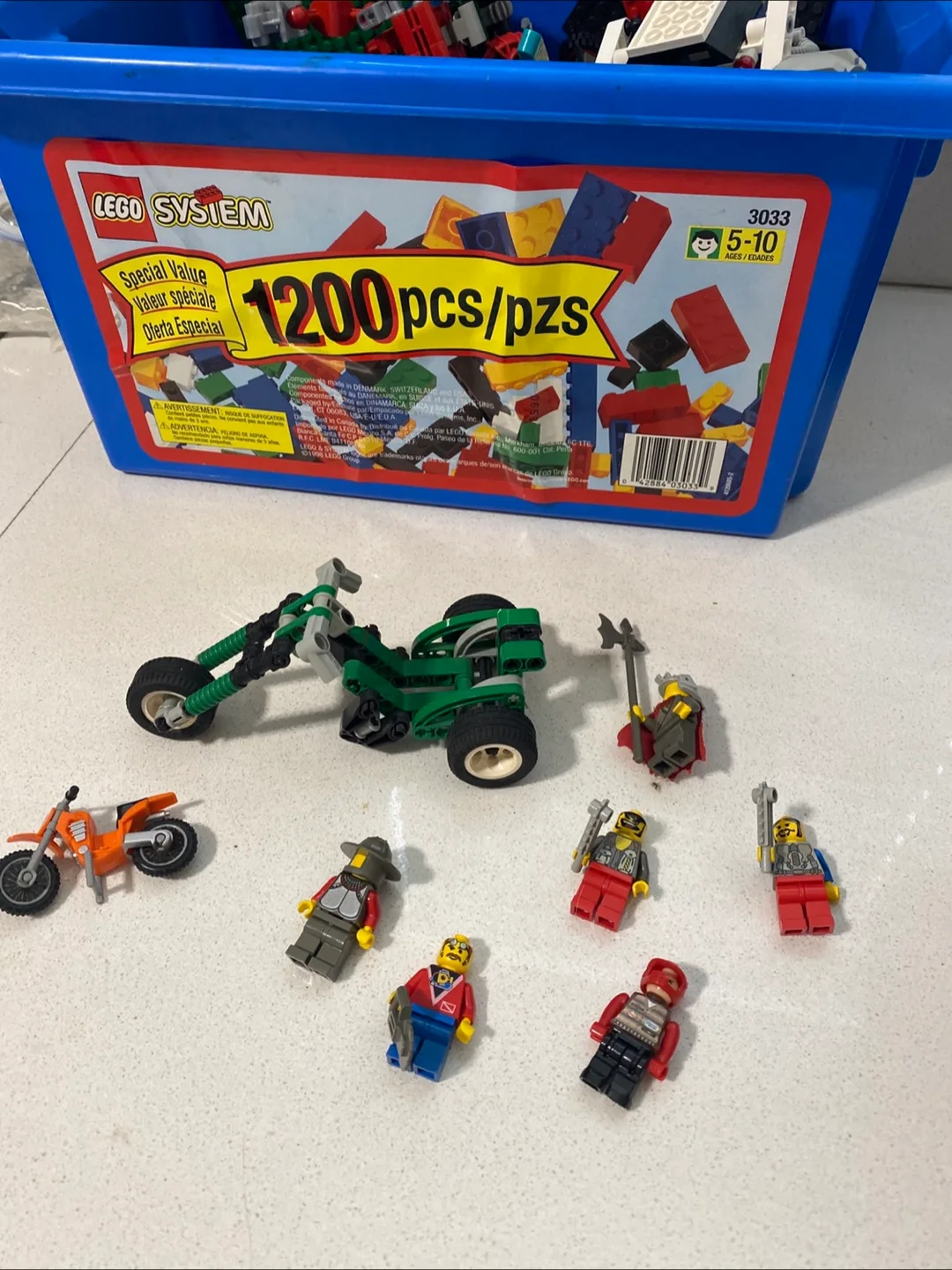 Lego System 1200 Pcs/Pzs image indicator(2)