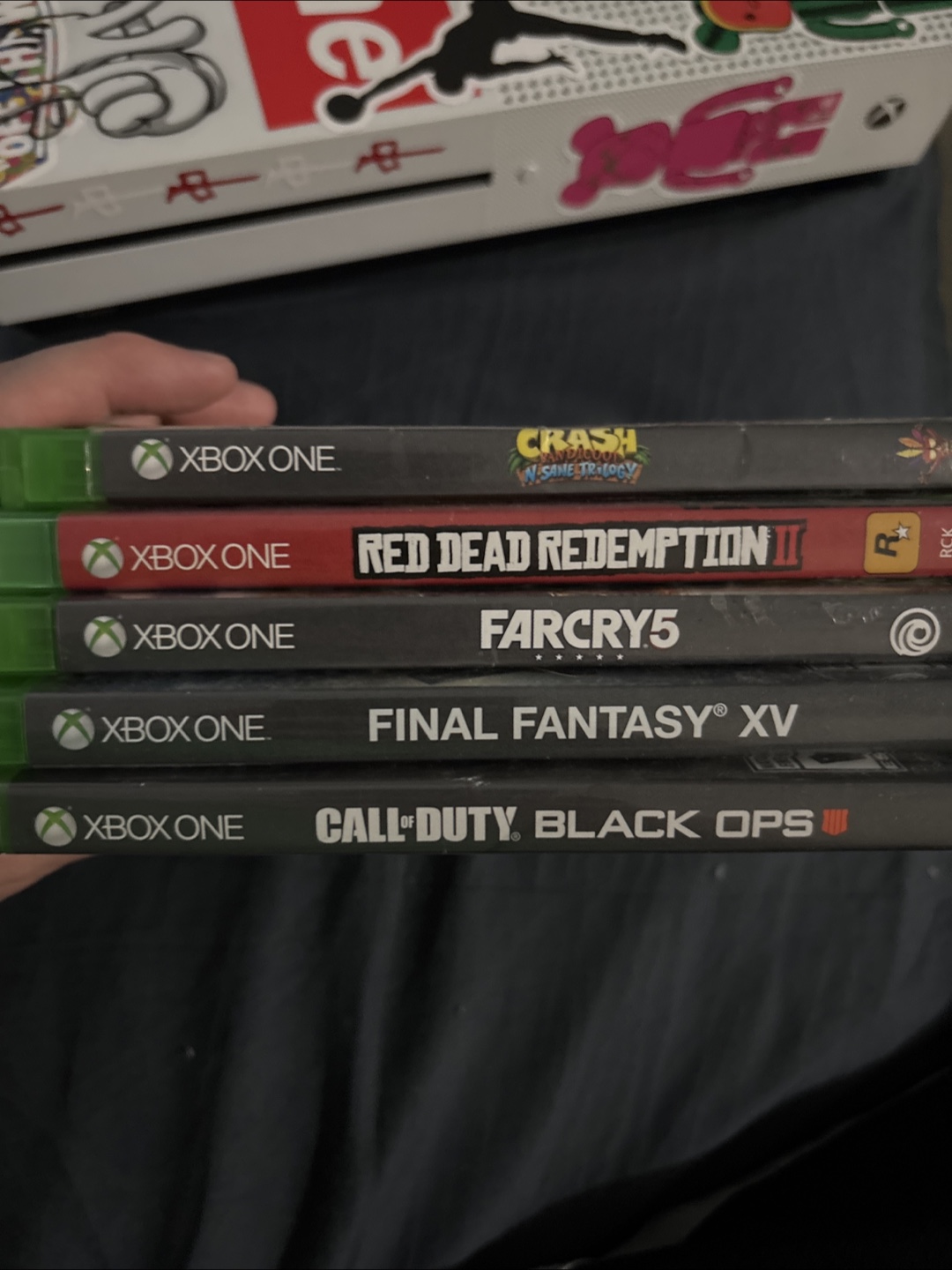 Xbox One S w/ Games & Accessories - photo 2