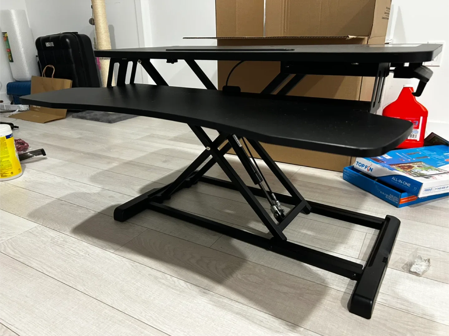 Topfan Standing Desk - Black
