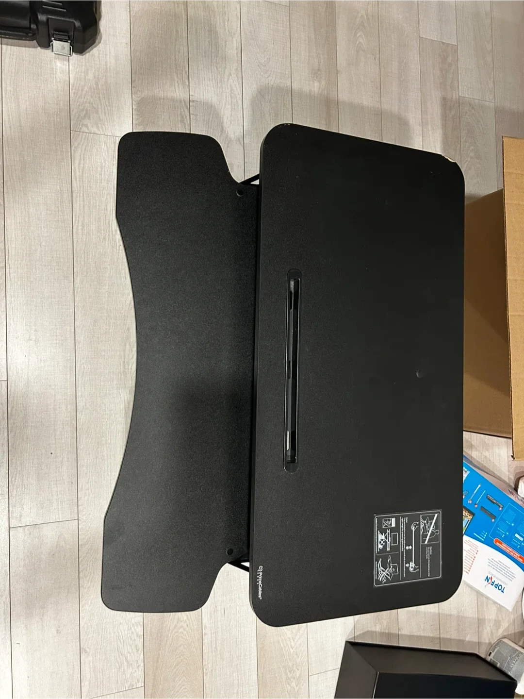 Topfan Standing Desk - Black image indicator(2)