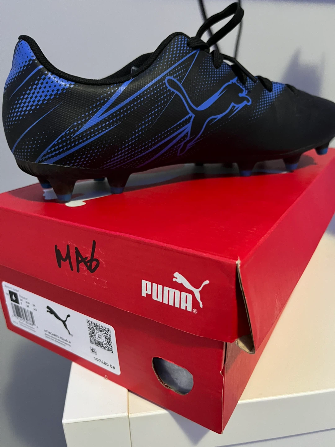 Puma Attacanto FG/AG Jr Size 6 Youth