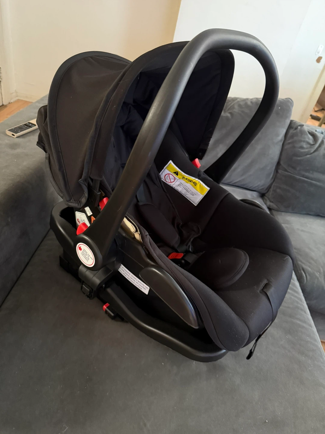 Black Infant Car Seat