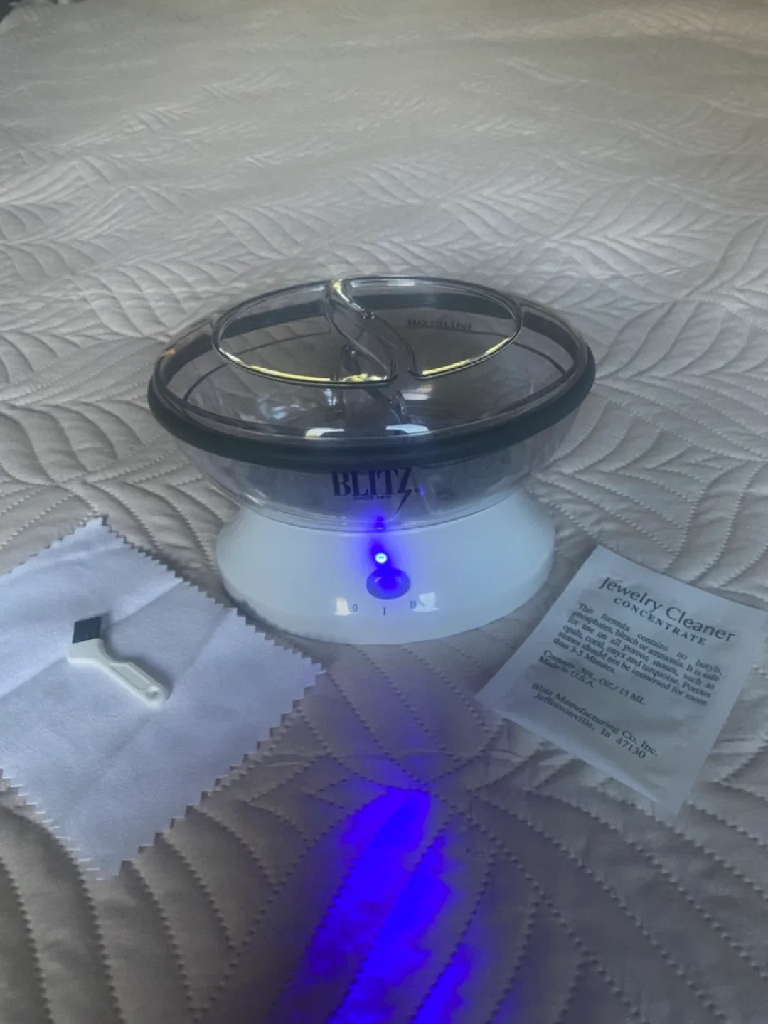 Blitz Ultra Jewelry Cleaning Machine image indicator(3)